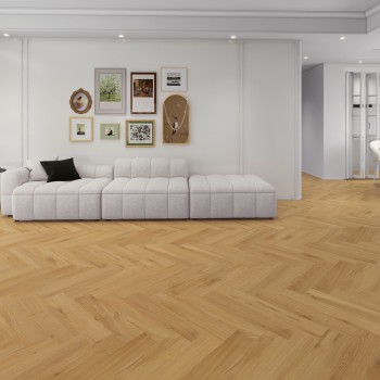 VinylTechLab Herringbone Alcazar klikkes, halszálka SPC padló int. alátéttel