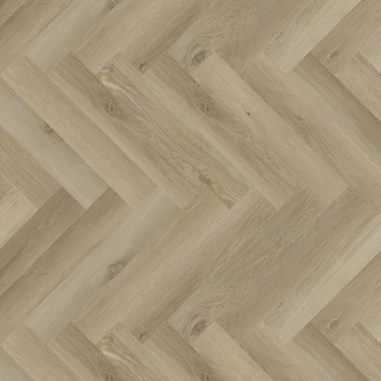 VinylTechLab Herringbone Glamis klikkes, halszálka SPC padló int. alátéttel