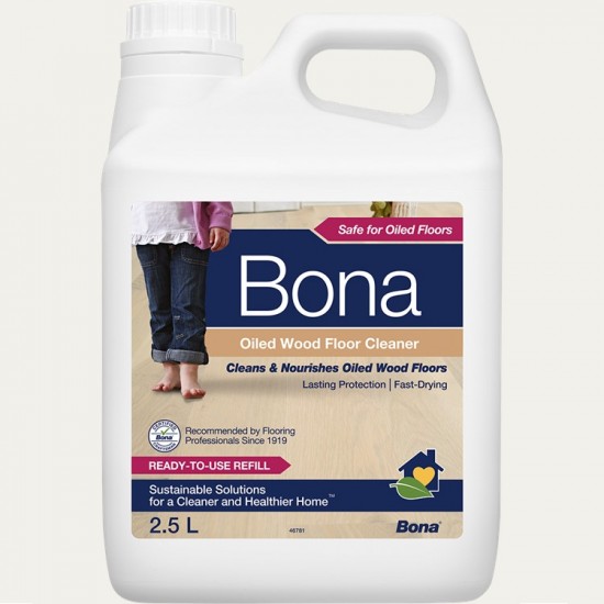 Bona Cleaner for Oiled Floors utántöltő 2.5L